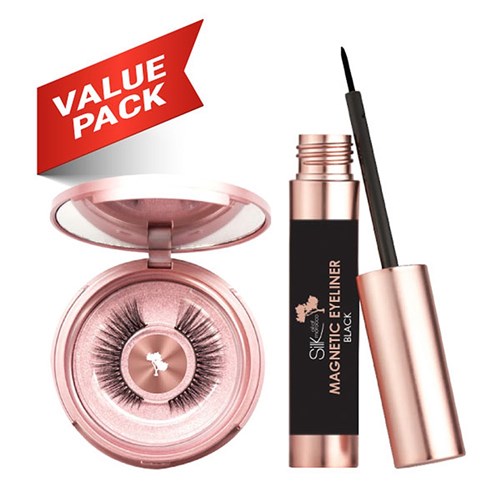 Girl Boss + Liner Silk Magnetic Lashes Set